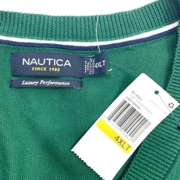 nautica Explorers Pullover V-Neck Sweater - Picture 7 of 7